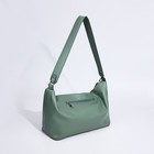 Сумка-мешок Медведково на молнии, цвет зелёный - фото 22287083