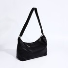 Сумка-мешок Медведково на молнии, цвет чёрный - фото 24369383