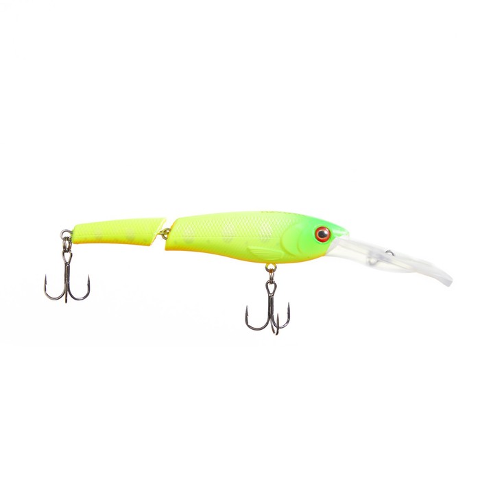 

Воблер Namazu Jointed Zun Minnow, 9.5 см, 12.5 г, минноу, плавающий (0.5-2.5 м), цвет 8