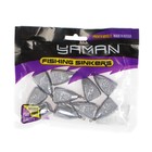 Груз Колокол плоский с вертлюгом "ЯМАН", 60 г (комплект 10 шт) - фото 22287496