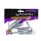 Груз Оливка вытянутая с вертлюгом "ЯМАН", 40 г (комплект 10 шт) - фото 22287649