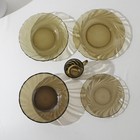 Набор стеклянной посуды Alta Marea, 24+1 предмета, цвет коричневый - фото 22288447