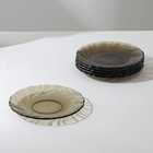 Набор стеклянной посуды Alta Marea, 24+1 предмета, цвет коричневый - фото 22288443