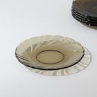 Набор стеклянной посуды Alta Marea, 24+1 предмета, цвет коричневый - фото 22288444