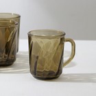 Набор стеклянной посуды Alta Marea, 24+1 предмета, цвет коричневый - фото 22288446