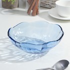 Салатник Fancy Diamond, d=20 см, стекло, голубой - Фото 1