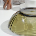 Салатник Alta Marea, d=20 см, стеклянный, дымка - Фото 3