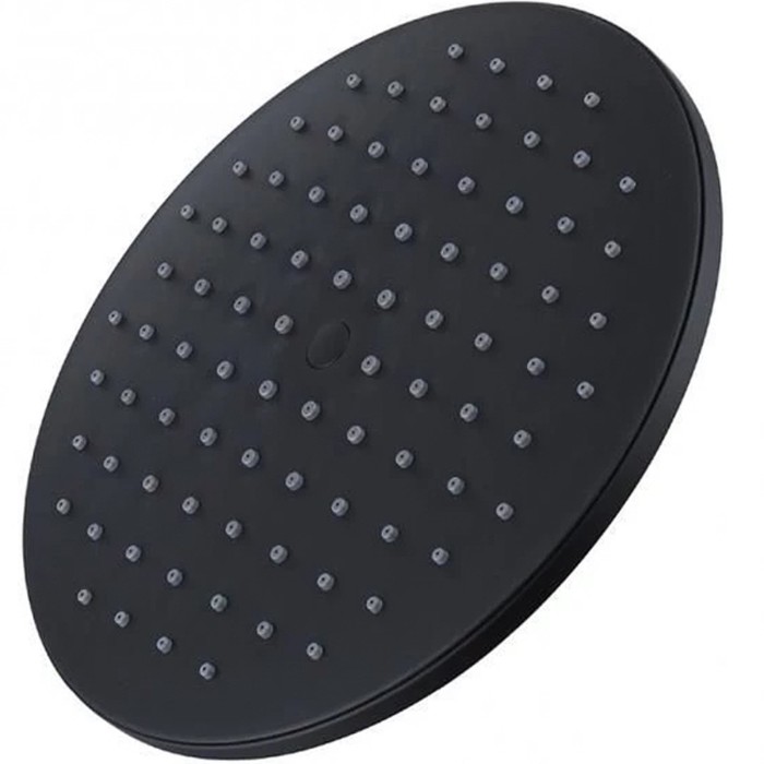 Верхняя лейка Bravat Built-in P70253BW-ENG, 222 мм, круглая, тропическая, черный