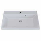 Раковина Uperwood Classic Quartz 70 см, кварцевая, белая матовая, жасмин - Фото 6