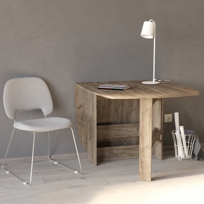 Стол – книжка, 300(1700)×900×740 мм, цвет дуб крафт табачный