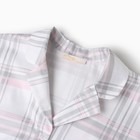 Пижама женская (рубашка, брюки) KAFTAN «Клетка», размер 52-54 - Фото 7