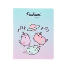 Тетрадь 48 листов в клетку Pusheen, обложка мелованный картон, ламинация софт тач, блок офсет, МИКС 9734921 - фото 16206042