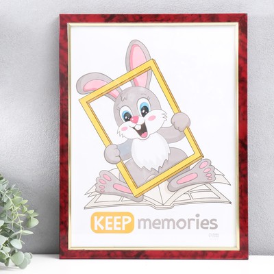 Фоторамка пластик "Плаза" 30х40 см (стекло), 2014-83