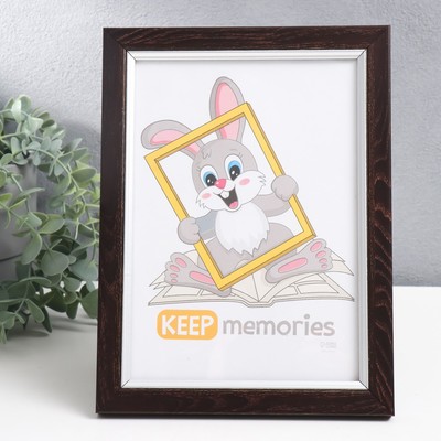 Фоторамка пластик "Плаза" 15х21 см (стекло), 2014-24BVM