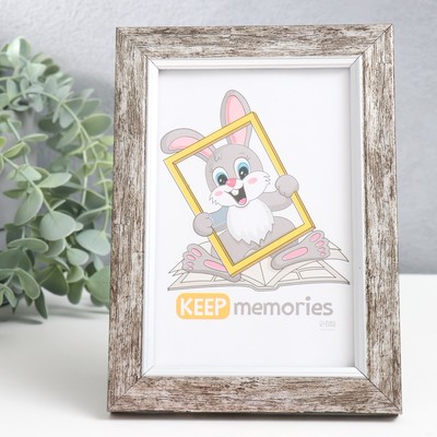 Фоторамка пластик "Плаза" 10х15 см (стекло), 2014-B70VM