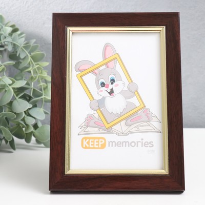 Фоторамка пластик "Плаза" 10х15 см (стекло), 2014-88