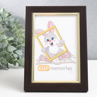 Фоторамка пластик "Плаза" 10х15 см (стекло), 2014-87