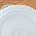 Контейнер пищевой герметичный «Eco Style», 0,55 л, 13,7×13,7×6,9 см, цвет зеленый - фото 7154679