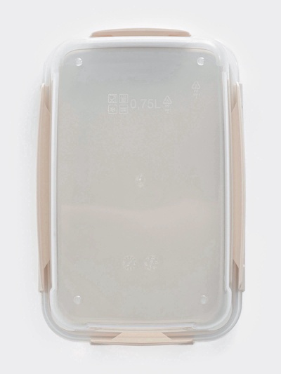 Контейнер пищевой Lock&Ok, 750 мл, 18.6×12.2×5.5 см, МИКС