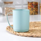 Кружка «Picnic», 400 мл, 10,9×8,1×10,1 см, цвет светло-голубой - Фото 2