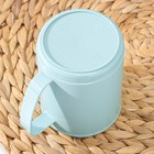 Кружка «Picnic», 400 мл, 10,9×8,1×10,1 см, цвет светло-голубой - Фото 3