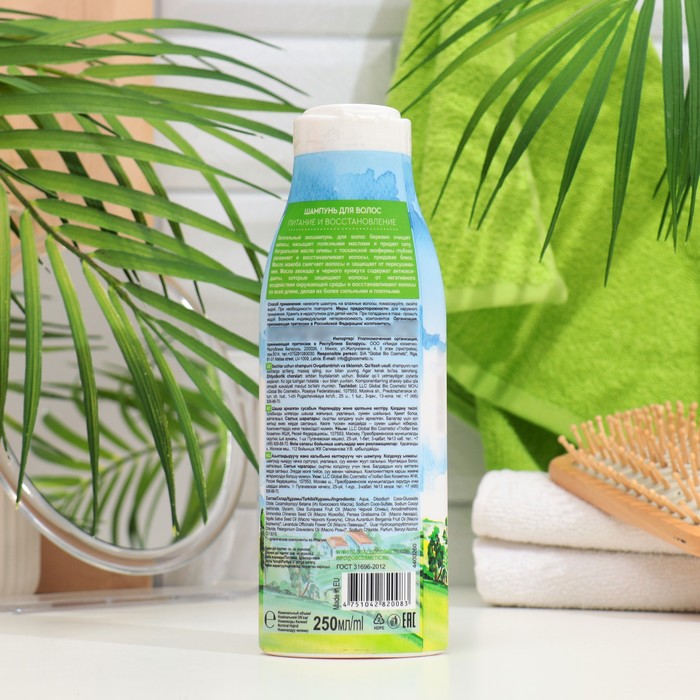 Шампунь для волос  BEAUTY FERMA питание и восстановление 250мл 36007