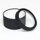 Подарочная коробка круглая, чёрная, завальцованная с окном, 18×10 см  (артикул 9597219)  большой выбор товаров оптом и в розницу по низким ценам с доставкой