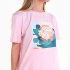 Футболка женская, цвет розовый размер 52 - фото 24712951