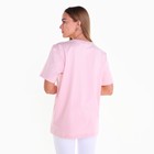 Футболка женская, цвет розовый размер 52 - фото 24712954