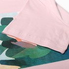 Футболка женская, цвет розовый размер 52 - фото 24712957