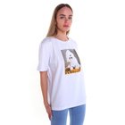 Футболка женская, цвет белый размер 50 - фото 22290297