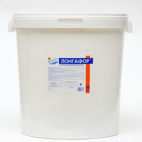 Медленнорастворимый хлор Лонгафор для непрерывной дезинфекции воды, 30 кг