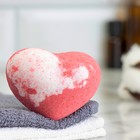 Бомбочка для ванны "Сердце" 130 г - Фото 1