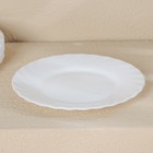Набор пирожковых тарелок Luminarc TRIANON, d=16 см, стеклокерамика, 6 шт, цвет белый - Фото 2