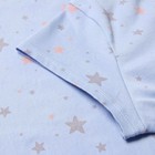 Комплект женский (футболка/шорты), цвет голубой/звёзды, размер 50 (XL) - Фото 9