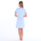 Платье домашнее женское, цвет голубой, размер 50 (XL) 9753907
