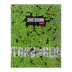 Дневник для 5-11 классов "Яркий гранж", твердая обложка, глянцевая ламинация, со справочной информацией, 48 листов 9525399