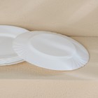 Набор десертных тарелок Luminarc CADIX, d=19,5 см, стеклокерамика, 6 шт, цвет белый - Фото 5