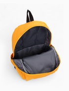 Рюкзак школьный на молнии, с карманами, размер 31×15×47 см, жёлтый - Фото 8