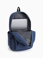 Рюкзак школьный на молнии, с карманами, размер 31×15×47 см, голубой - Фото 7