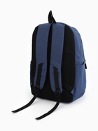 Рюкзак школьный на молнии, с карманами, размер 31×15×47 см, голубой - Фото 9