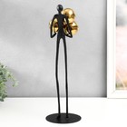 Сувенир металл "Человек держит шары" 18х12х38 см - фото 26675549