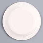 Набор бумажной посуды «Свадебный»: 6 тарелок, 6 стаканов - Фото 7