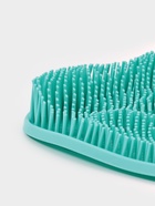 Силиконовый массажный коврик для мытья ног и тела, на присосках, цвет голубой - Фото 11