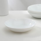 Набор суповых тарелок Luminarc DIWALI, 780 мл, d=20 см, стеклокерамика, 6 шт, цвет белый - фото 4381745