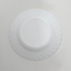 Набор суповых тарелок Luminarc TRIANON, 650 мл, d=22 см, стеклокерамика, 6 шт, цвет белый - фото 4381751