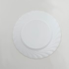 Набор десертных тарелок Luminarc TRIANON, d=20 см, стеклокерамика, 6 шт, цвет белый - фото 4381755