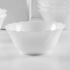 Салатники Luminarc TRIANON, 320 мл, d=12 см, набор 6 шт., стеклокерамика, белые - Фото 2