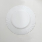 Тарелки Luminarc CADIX, d=25 см, обеденные, набор 6 шт., стеклокерамика, белые - Фото 4