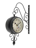 Часы настенные интерьерные «Весенние», двусторонние, на подвесе, плавный ход, 34.5×22 см, d=11 см, от батареек 2×АА - Фото 3